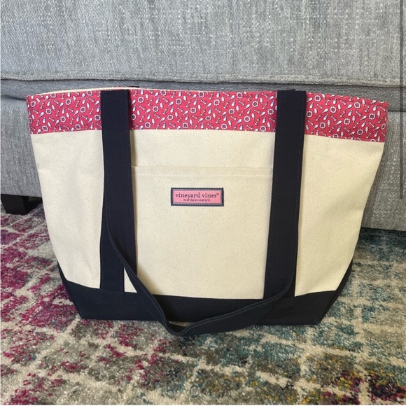 Vineyard Vines classic canvas tote bag - Picture 2 of 7